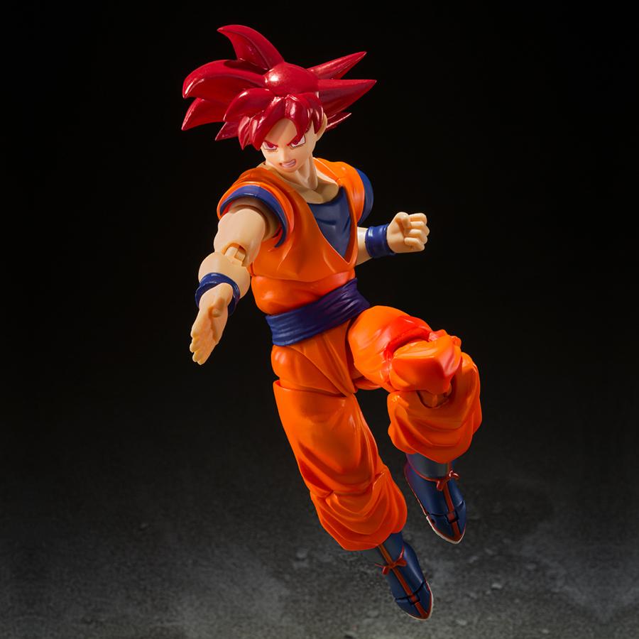 Dragon Ball Super Super Saiyan God Son Goku Saiyan God of Virtue S.H.Figuarts Bandai Figur