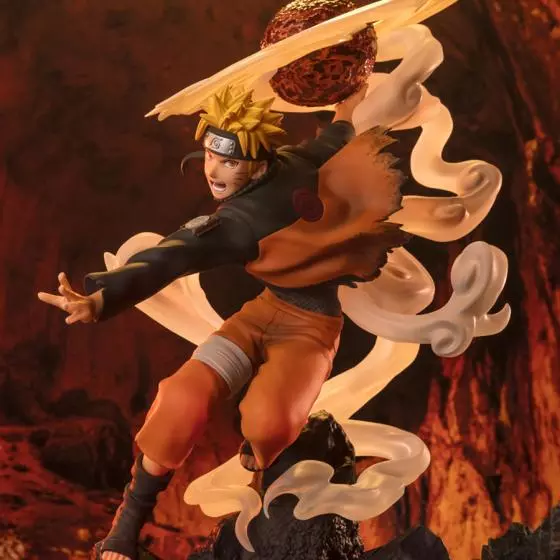 Naruto Uzumaki -Sage Art: Lava Release Rasenshuriken- Figuarts Zero Extra Battle Figure Bandai