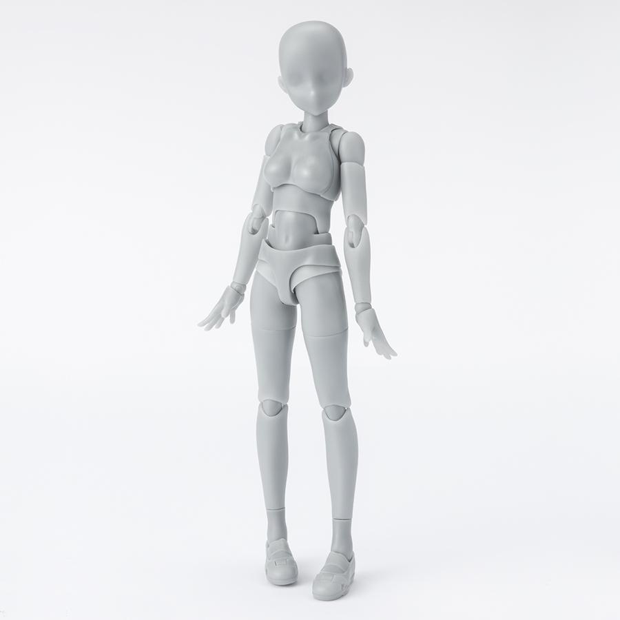 Body-Chan [School Life] Edition DX SET (Gray Color Ver.) S.H.Figuarts Bandai Figure