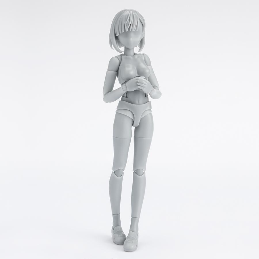 Body-Chan [School Life] Edition DX SET (Gray Color Ver.) S.H.Figuarts Bandai Figure