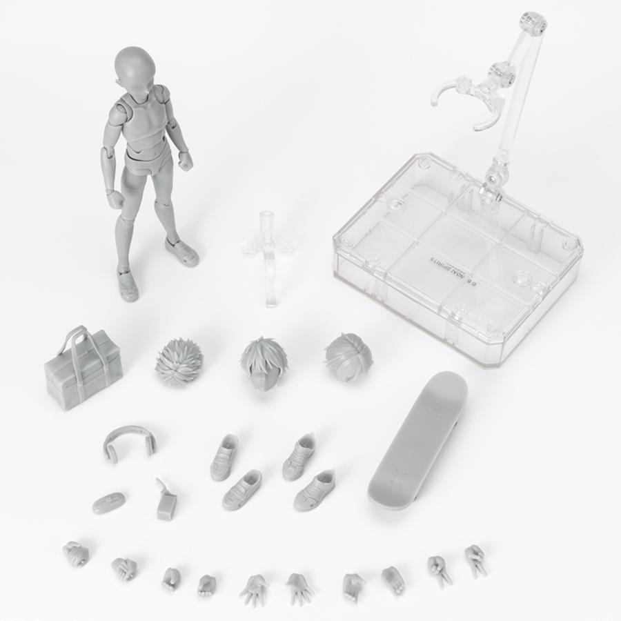 Body-Kun [School Life] Edition DX SET (Gray Color Ver.) S.H.Figuarts Bandai Figure