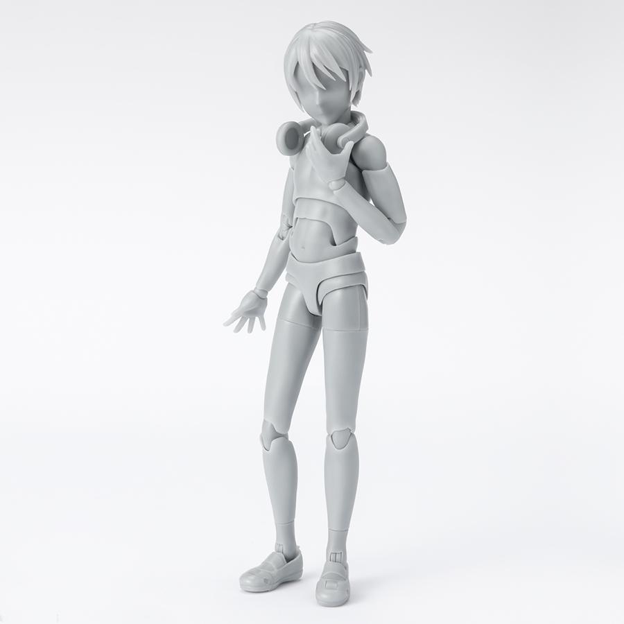 Body-Kun [School Life] Edition DX SET (Gray Color Ver.) S.H.Figuarts Bandai Figure