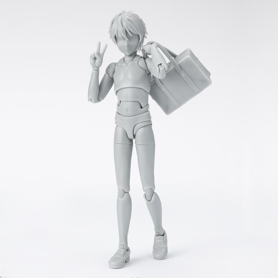 Body-Kun [School Life] Edition DX SET (Gray Color Ver.) S.H.Figuarts Bandai Figure