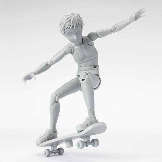 Body-Kun [School Life] Edition DX SET (Gray Color Ver.) S.H.Figuarts Bandai Figure