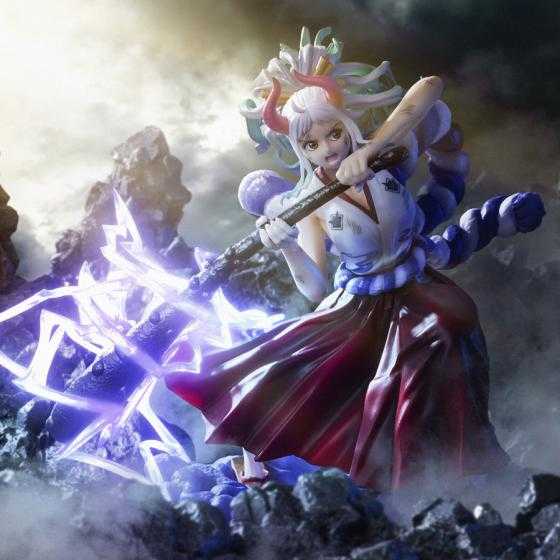Figurine One Piece YAMATO Thunder Bagua (Battle Scarred Ver.) -EXCLUSIVE EDITION- Figuarts Zero Extra Battle Bandai