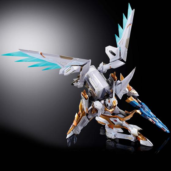 Figurine Code Geass: Lelouch of the Rebellion R2 Lancelot Albion Metal Build Dragon Scale Bandai