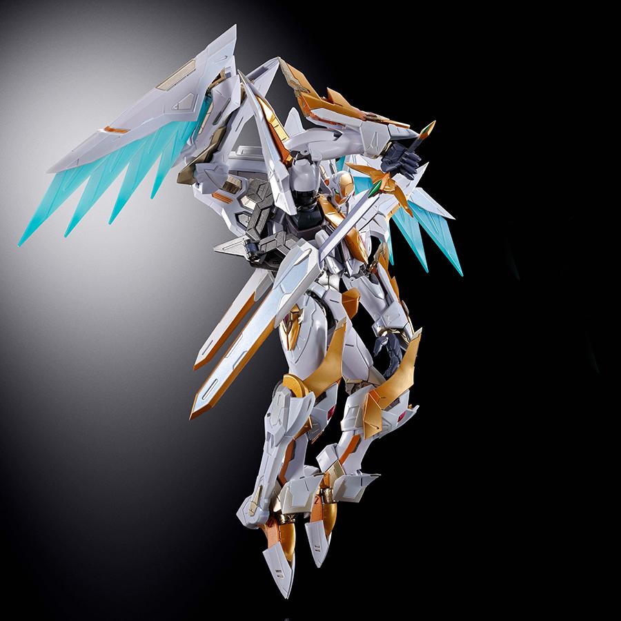 Figurine Code Geass: Lelouch of the Rebellion R2 Lancelot Albion Metal Build Dragon Scale Bandai