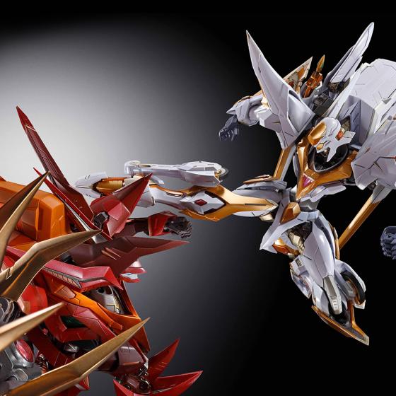 Code Geass: Lelouch of the Rebellion R2 Lancelot Albion Metal Build Dragon Scale Bandai Figure