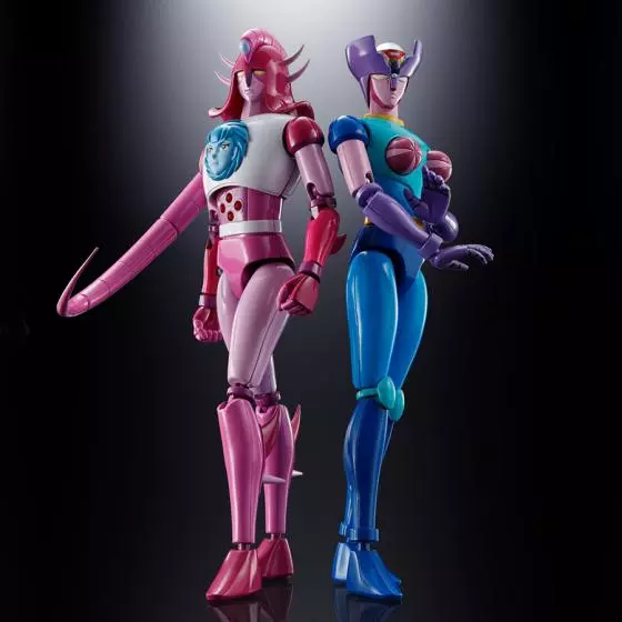 Figurines GX-108 Rhein X1 & GX-11R Dianan A Soul of Chogokin Bandai