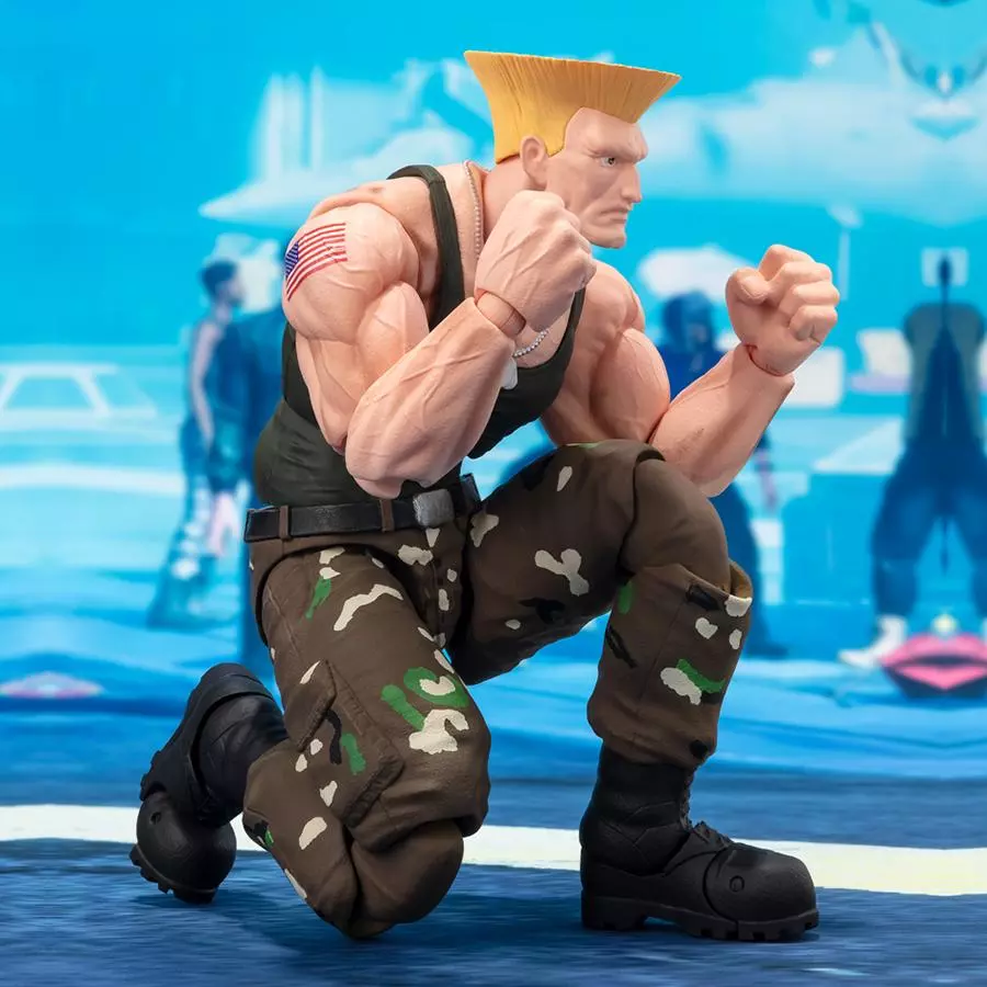 Figurine Street Fighter series Guile Outfit 2 S.H.Figuarts Bandai