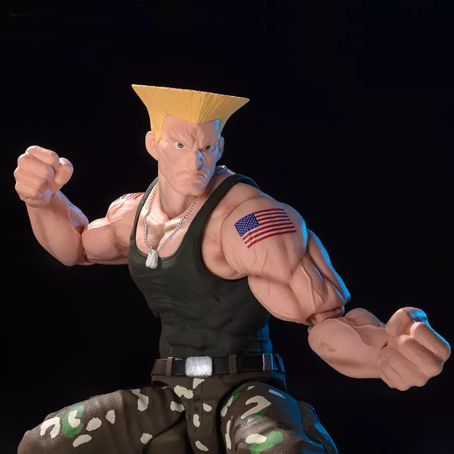 Street Fighter series Guile Outfit 2 S.H.Figuarts Bandai Figure
