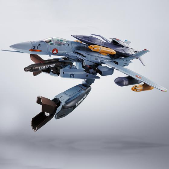 Macross Zero VF-0A PHOENIX (Shin Kudo use) + QF-2200D-B Ghost Hi-Metal R Bandai Figure