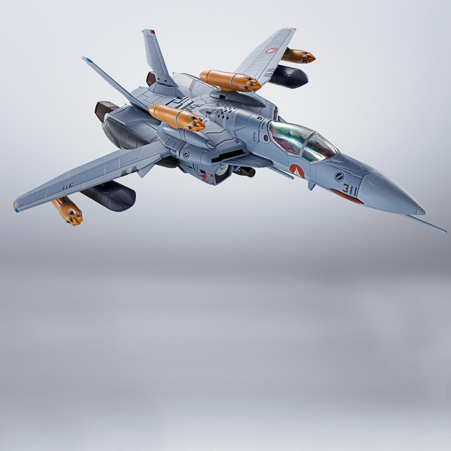 Figurine Macross Zero VF-0A PHOENIX (Shin Kudo use) + QF-2200D-B Ghost Hi-Metal R Bandai