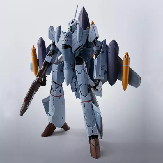 Figurine Macross Zero VF-0A PHOENIX (Shin Kudo use) + QF-2200D-B Ghost Hi-Metal R Bandai