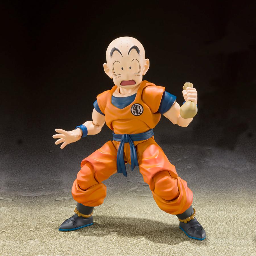 Dragon Ball Z Krillin Earth's Strongest Man S.H.Figuarts Bandai Action Figur