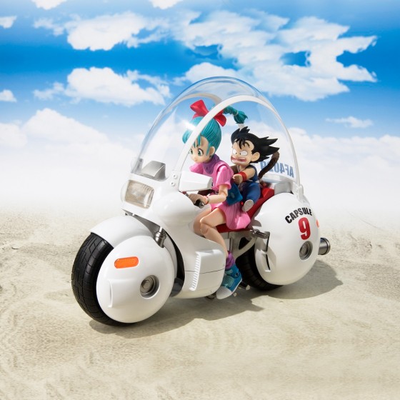 Dragon Ball Bulma Motorcycle S.H.Figuarts Bandai Figure