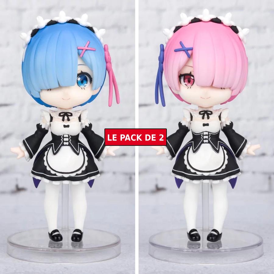 Re:ZERO -Starting Life in Another World 2nd Season Pack of 2 Figuarts Mini Figures Bandai