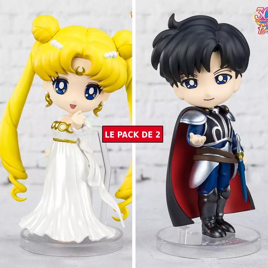 Sailor Moon Pack of 2 Figuarts Mini Figures Bandai