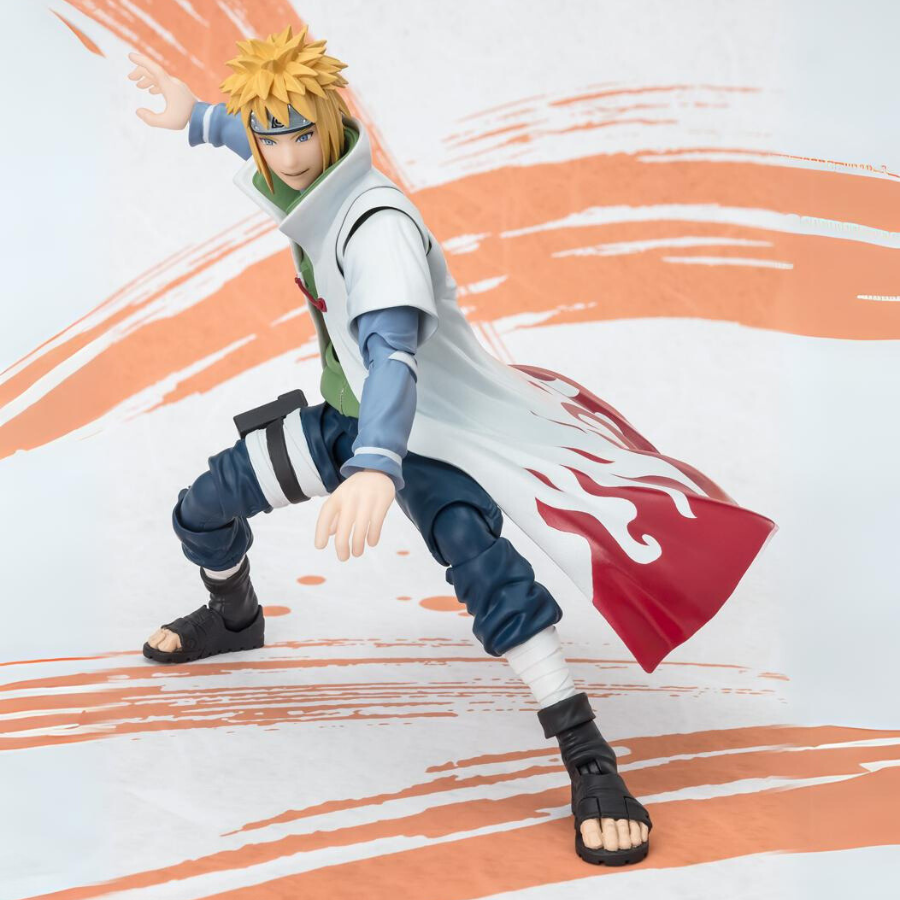 Naruto Minato Namikaze NARUTOP99 Edition S.H.Figuarts Bandai Action Figur