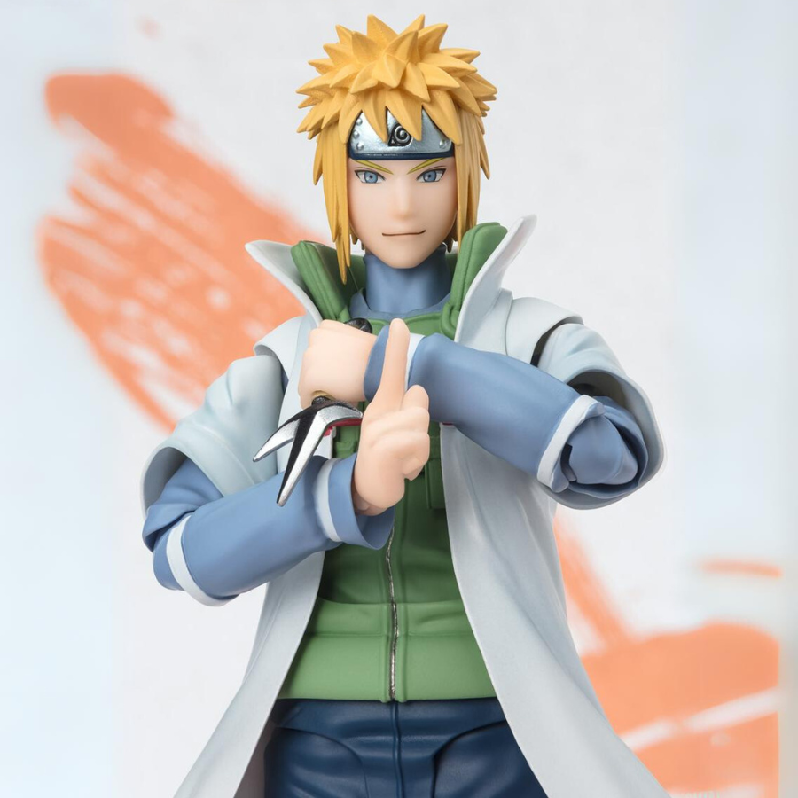 Naruto Minato Namikaze NARUTOP99 Edition S.H.Figuarts Bandai Action Figur