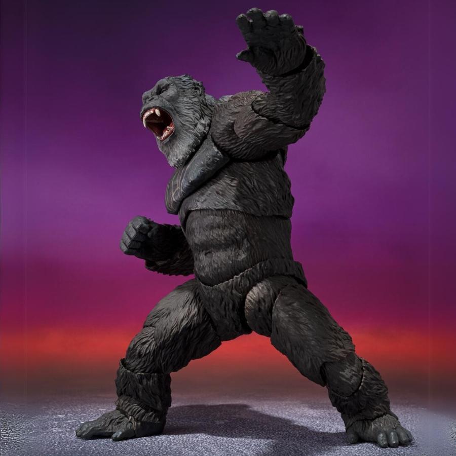 Figurine Kong from Godzilla x Kong : The New Empire (2024) S.H.MonsterArts Bandai