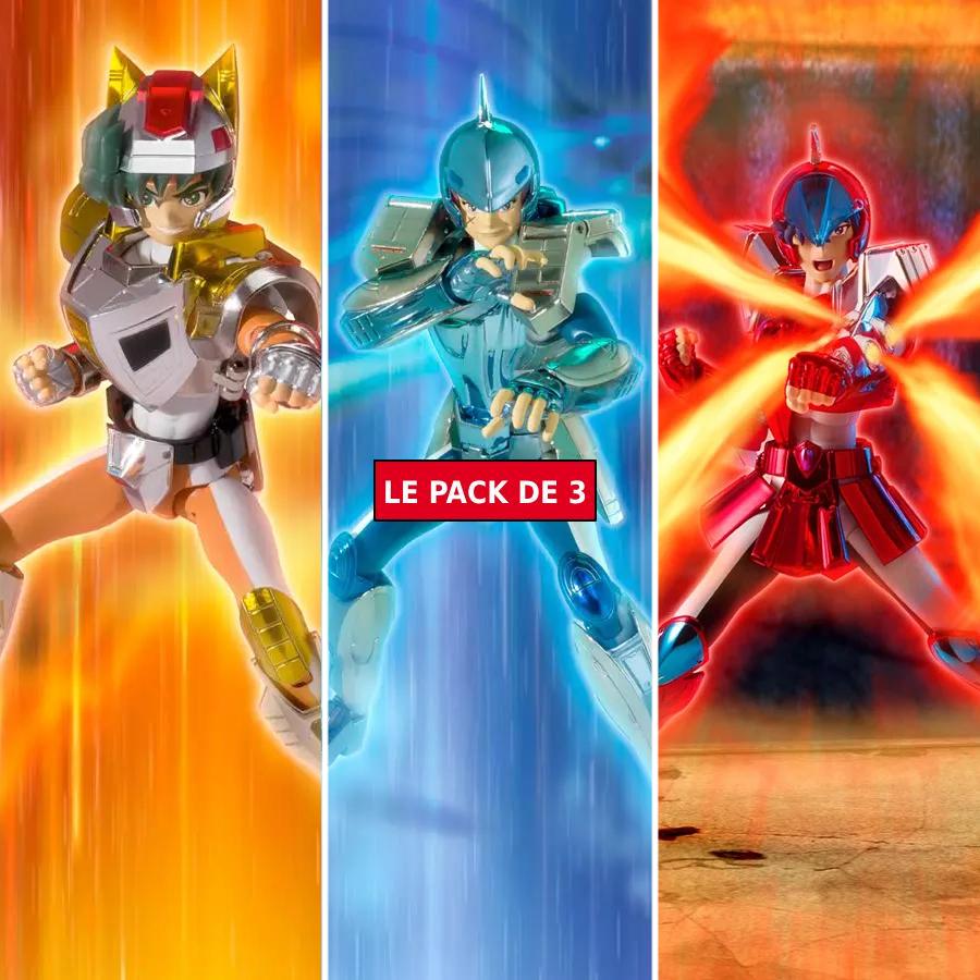 Saint Seiya Pack de 3 Figurines Myth Cloth Bandai Spirits