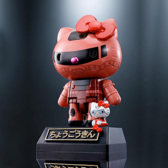 Hello Kitty Zaku II Char Chogokin Bandai Figur