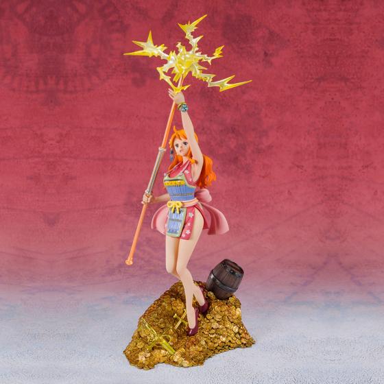 Figurine One Piece Gold Nami Tamashii Nations Bandai Spirits