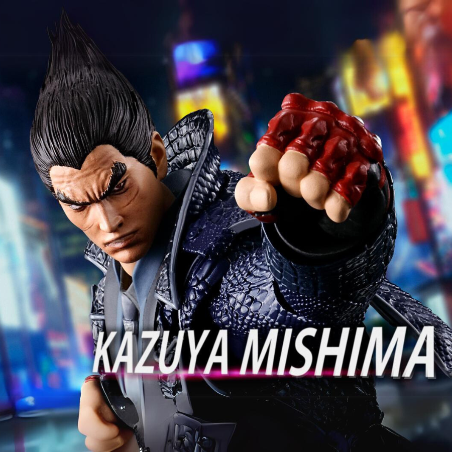 Tekken 8 Kazuya Mishima S.H.Figuarts Bandai Figure