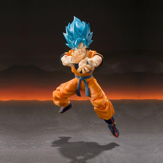 Figurine Dragon Ball Super Broly SSGSS Son Goku S.H.Figuarts Bandai