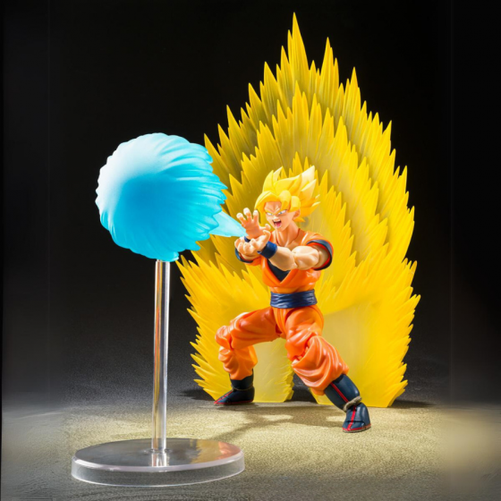 Dragon Ball Z / Figur Super Saiyan Son Goku's Effect Parts Set - Teleport Kamehameha -