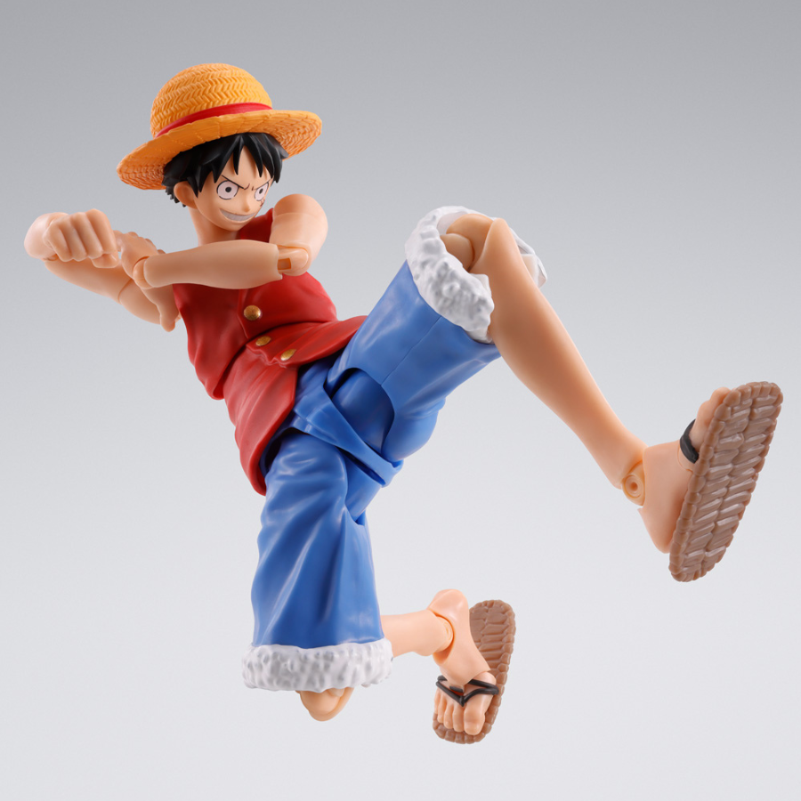 One Piece Monkey.D.Luffy Romance Dawn S.H.Figuarts Bandai Figur