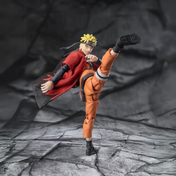 Naruto Shippuden / Figur Naruto Shippuden / Figure Naruto Uzumaki [Sage Mode] - Savior of Konoha - S.H.Figuarts Bandai