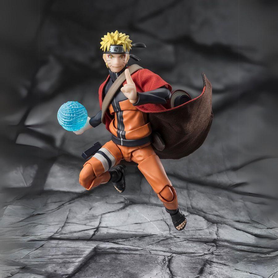 Naruto Shippuden / Figur Naruto Shippuden / Figure Naruto Uzumaki [Sage Mode] - Savior of Konoha - S.H.Figuarts Bandai