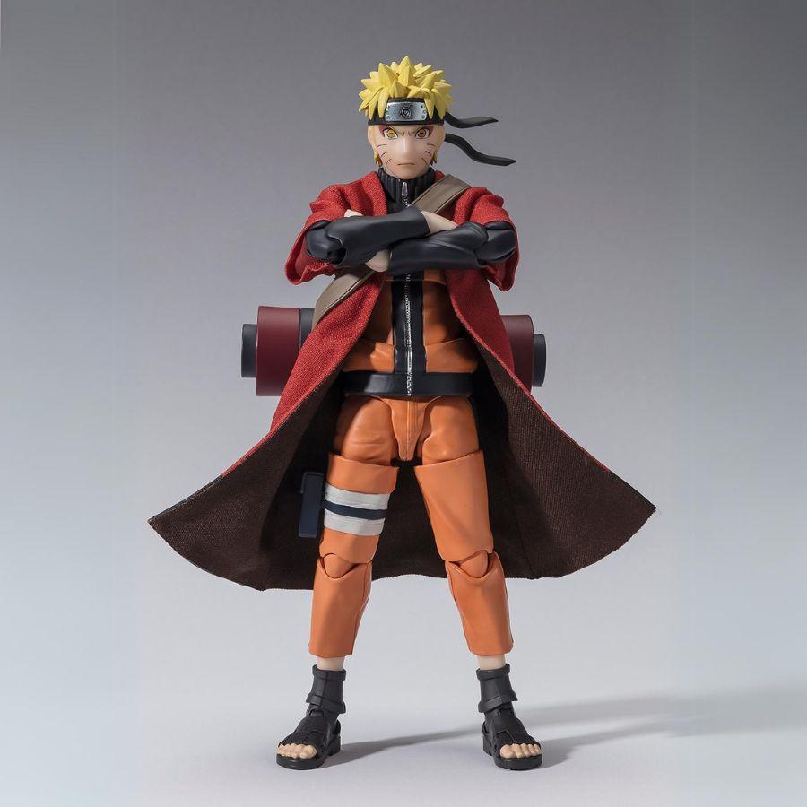 Naruto Shippuden / Figur Naruto Shippuden / Figure Naruto Uzumaki [Sage Mode] - Savior of Konoha - S.H.Figuarts Bandai