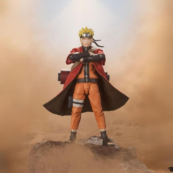 Naruto Shippuden / Figur Naruto Shippuden / Figure Naruto Uzumaki [Sage Mode] - Savior of Konoha - S.H.Figuarts Bandai