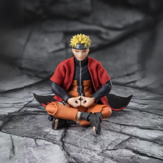 Naruto Shippuden / Figur Naruto Shippuden / Figure Naruto Uzumaki [Sage Mode] - Savior of Konoha - S.H.Figuarts Bandai