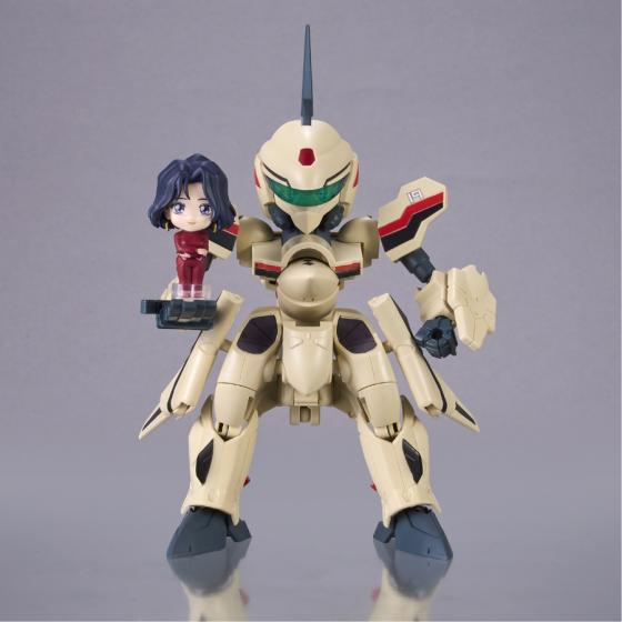 Macross Plus / Figurine YF-19(ISAMU ALVA DYSON USE) with MYUNG FANG LONE - TINY SESSION