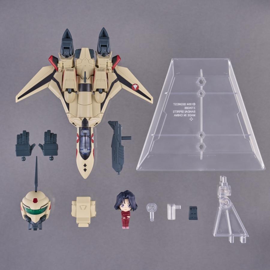 Macross Plus / Figurine YF-19(ISAMU ALVA DYSON USE) with MYUNG FANG LONE - TINY SESSION