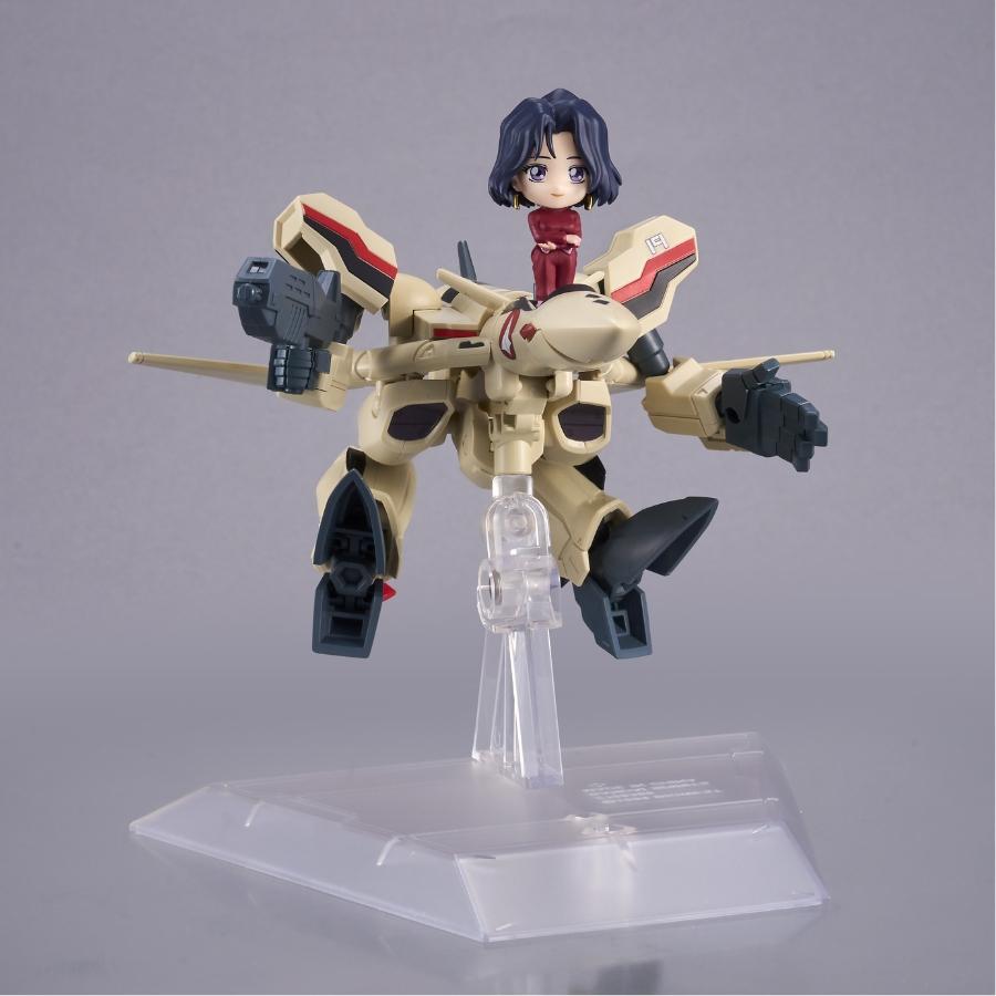 Macross Plus / Figurine YF-19(ISAMU ALVA DYSON USE) with MYUNG FANG LONE - TINY SESSION