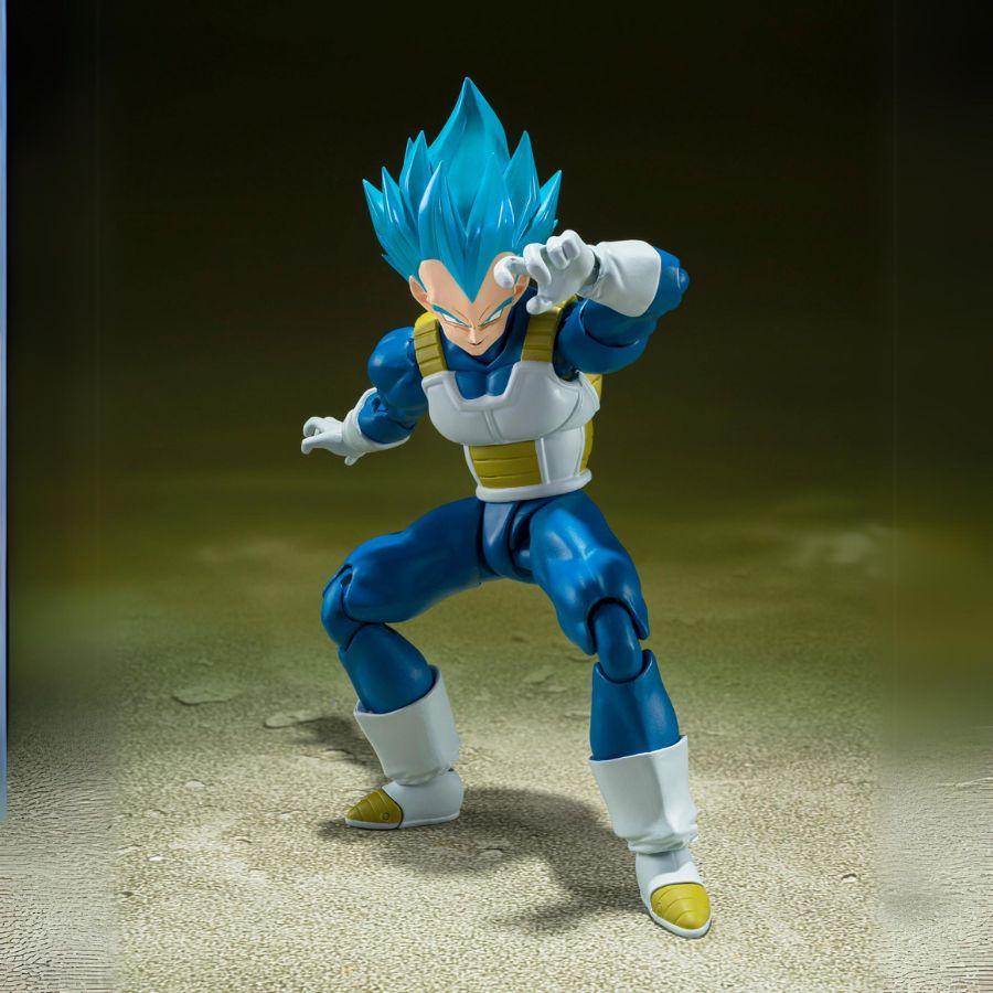 Dragon Ball Super / Figur SSG Super Saiyan Vegeta [Unwavering Saiyan Pride] S.H.Figuarts Bandai