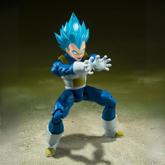 Dragon Ball Super / Figur SSG Super Saiyan Vegeta [Unwavering Saiyan Pride] S.H.Figuarts Bandai