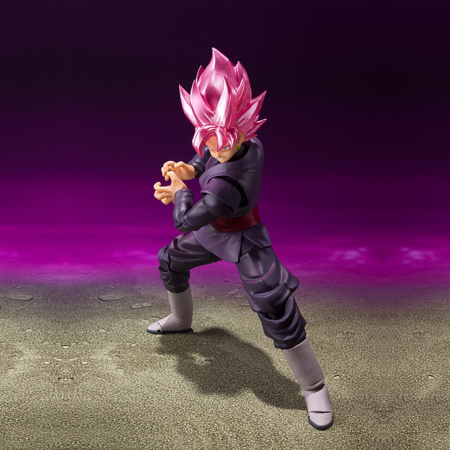 Figurine Goku Black Super Saiyan Rosé S.H.Figuarts Bandai