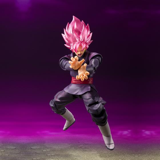 Figurine Goku Black Super Saiyan Rosé S.H.Figuarts Bandai