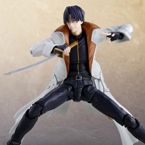 Rurouni Kenshin / Action Figure Aoshi Shinomori : Meiji Swordsman Romantic Story S.H.Figuarts Bandai