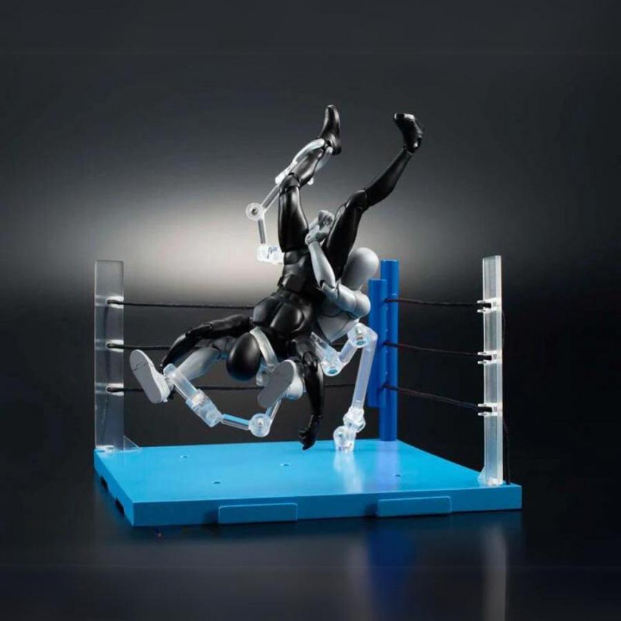 WWE / Act Ring Blau für S.H.Figuarts WWE - Tamashii Stage