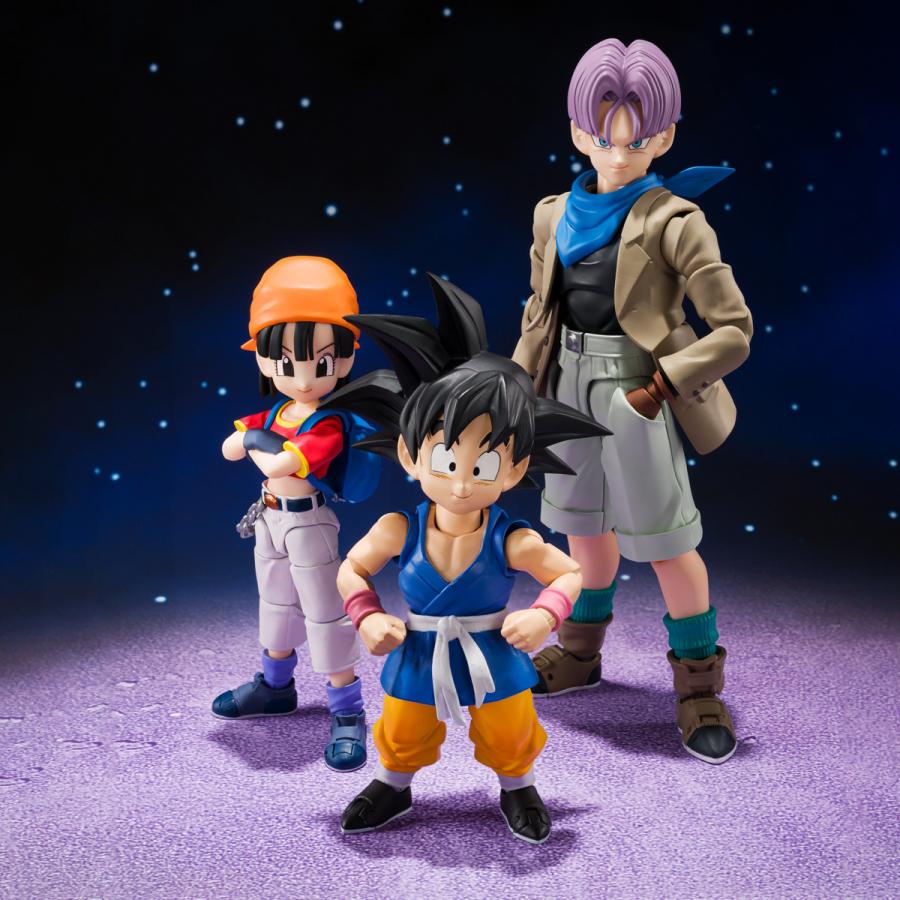 Dragon Ball GT / ActionFigur Pan-GT- & Giru - S.H.Figuarts Bandai