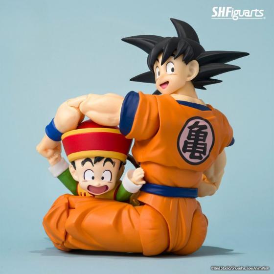 Dragon Ball Z / Figures Son Goku & Son Gohan Kid & Kinto-Un - EXCLUSIVE EDITION - S.H.Figuarts