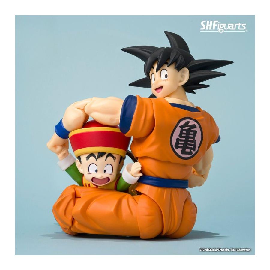 Dragon Ball Z / Figures Son Goku & Son Gohan Kid & Kinto-Un - EXCLUSIVE EDITION - S.H.Figuarts