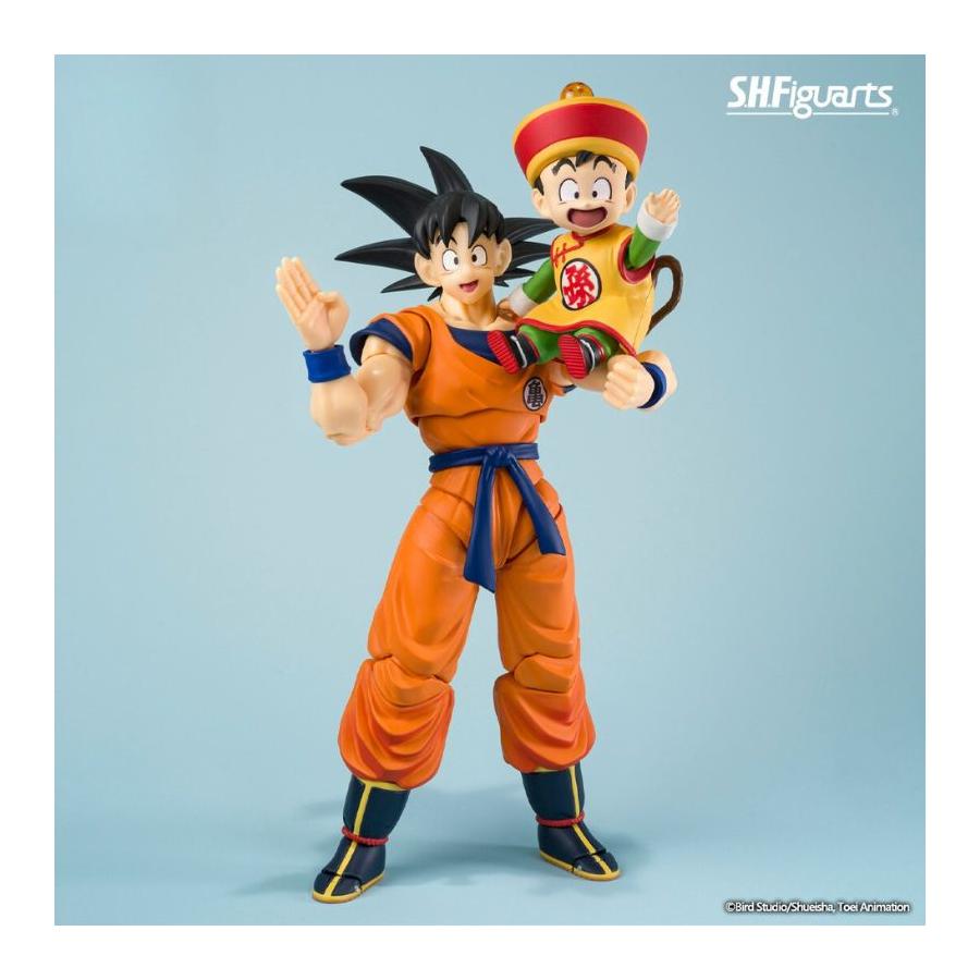 Dragon Ball Z / Figures Son Goku & Son Gohan Kid & Kinto-Un - EXCLUSIVE EDITION - S.H.Figuarts